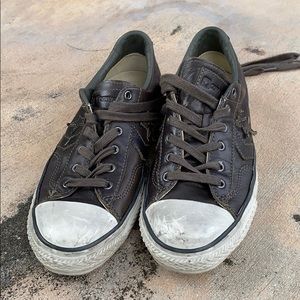 Leather unisex converse John Varvatos sneakers women’s 9 men 7